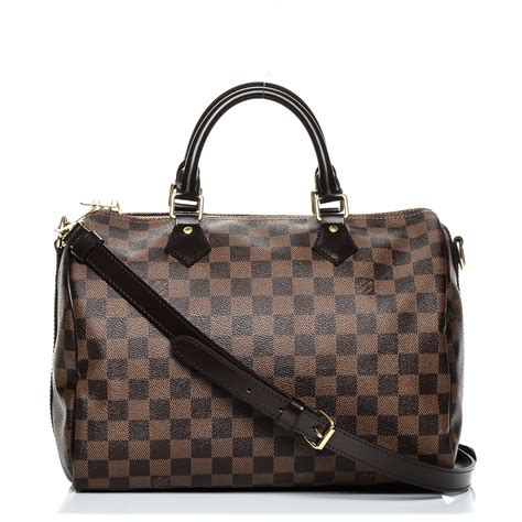 louis vuitton damier ebene speedy 30 replica|speedy 30 damier price.